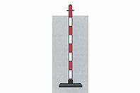 Colonnina CVM in plastica (senza base) - h 130 cm. 